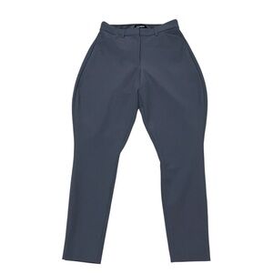 Express Women’s Pants Charcoal Gray Curvy Skinny Soft Twill High Rise Sz 4R